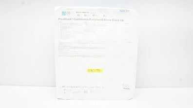 Teleflex FB-19608-KU FlexBlock Continuous Peripheral Nerve Block Kit 19Ga